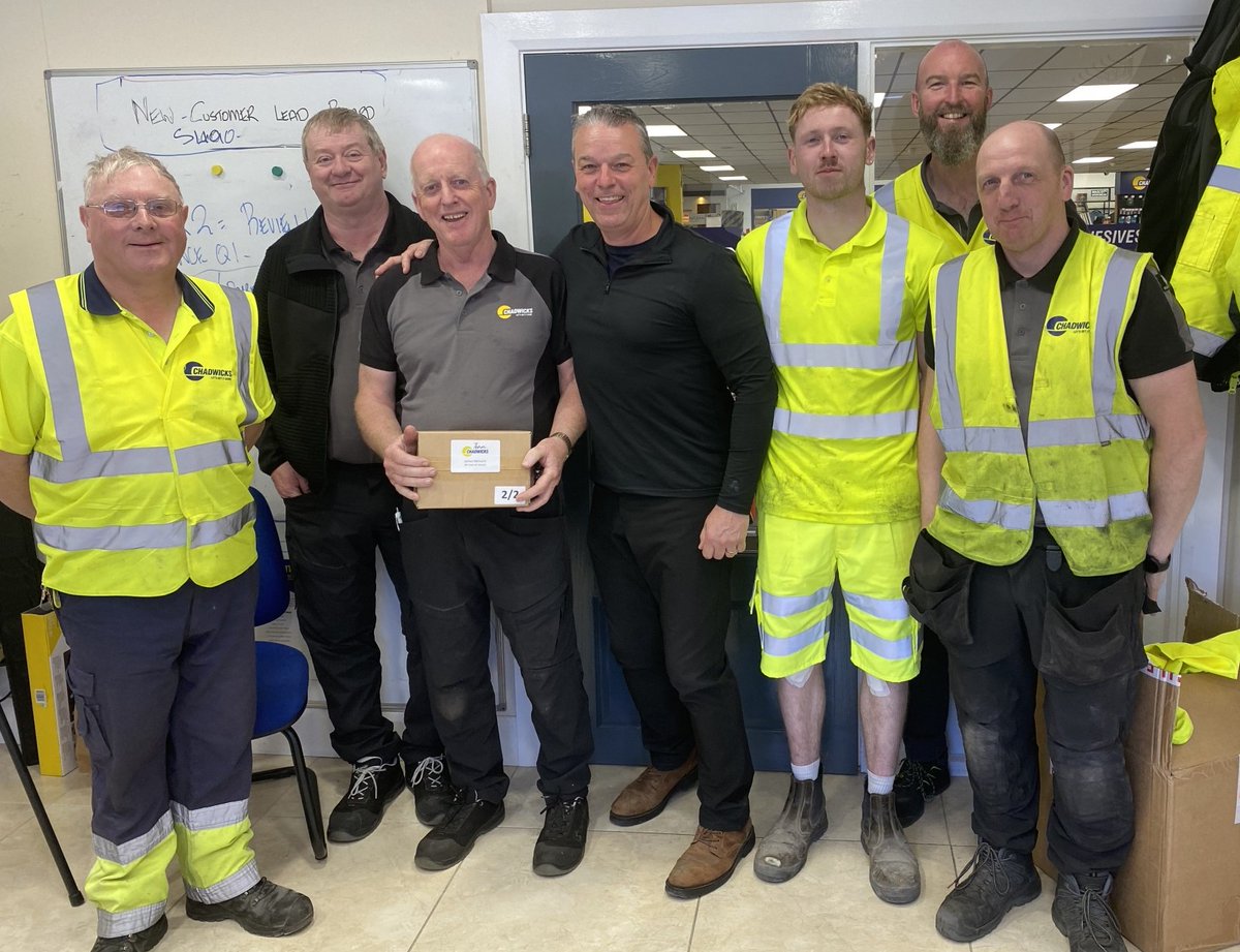 We would like to wish a huge congratulations to Jimmy McGuire who celebrated 40 years of service in Chadwicks Sligo recently. Fantastic service! 👏

Thank you from all at Chadwicks.

#Chadwicks #LetsGetItDone