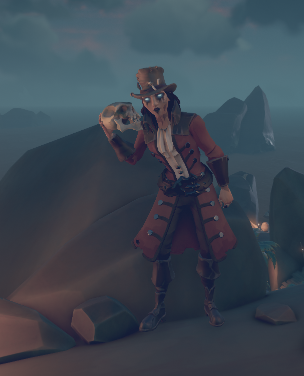 #StyleOfThieves <a href="/SeaOfThieves/">Sea of Thieves</a> 
have you seen any vampire ?
theme : monstruous