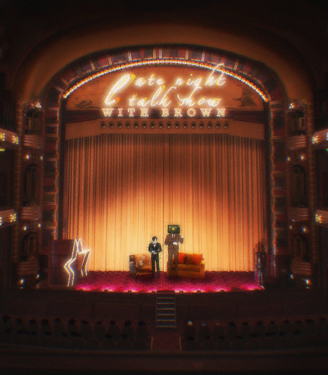 #괴담출근 
브라운의 심야 토크쇼