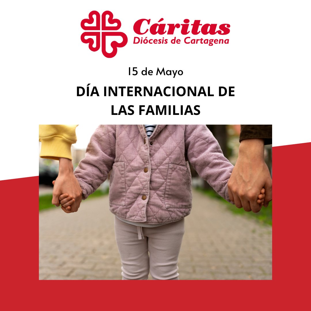 En el marco del Día Internacional de las Familias, desde Cáritas queremos visibilizar el papel fundamental que desempeñan las familias en el desarrollo y bienestar de la infancia.