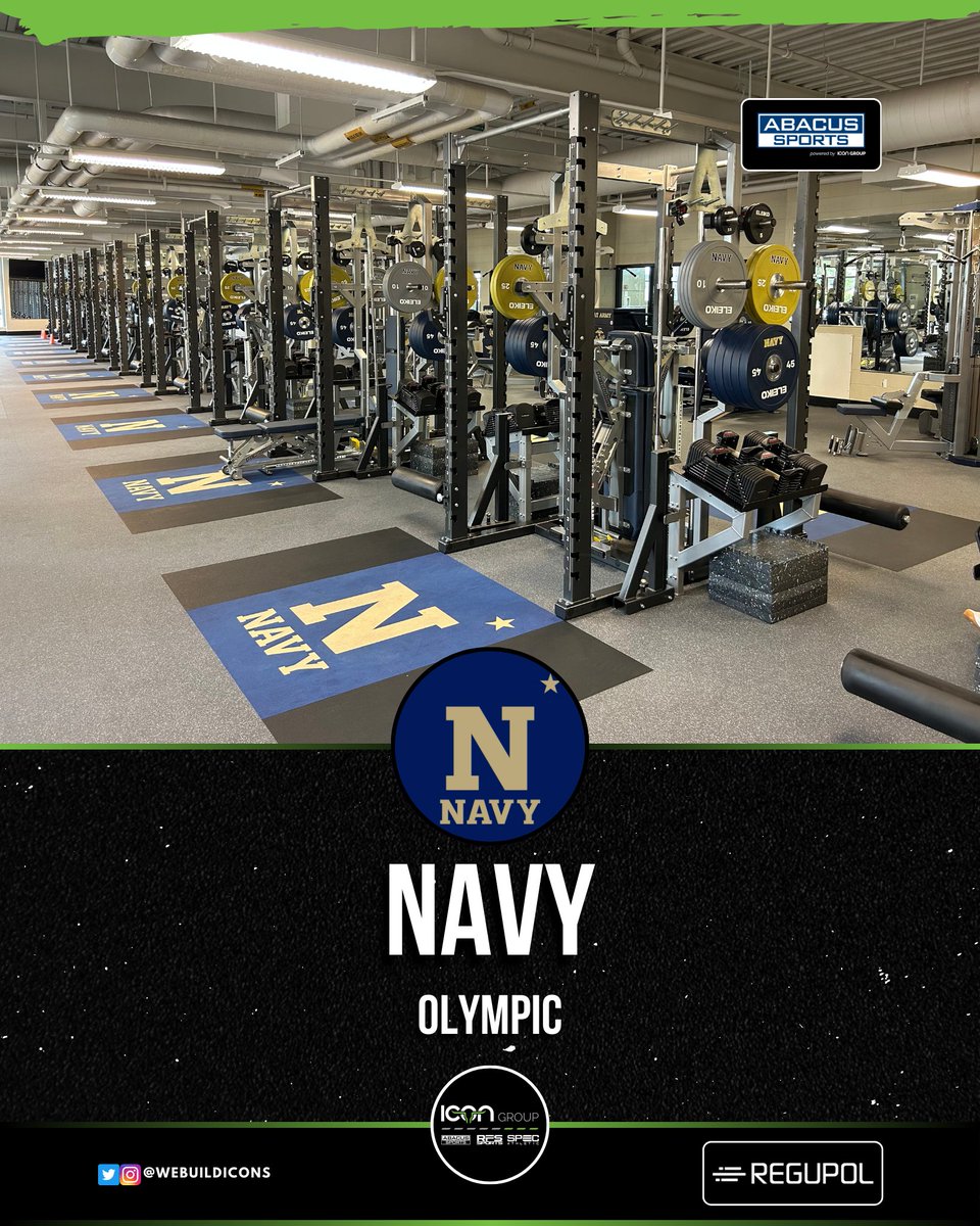 Team-ICON (@webuildicons) on Twitter photo Naval Academy athletes reach their training potential on 7,465 SF of <a href="/RegupolAmerica/">Regupol America</a> #AktivProRoll at the Wesley A. Brown Field House ๐๏ธ๐ฅ
Looking for sports flooring installation? Find your local sales rep for more info: team-icon.com/#find-a-sales-โฆ
#WeBuildICONs #IconicRooms Naval Academy athletes reach their training potential on 7,465 SF of <a href="/RegupolAmerica/">Regupol America</a> #AktivProRoll at the Wesley A. Brown Field House ๐๏ธ๐ฅ
Looking for sports flooring installation? Find your local sales rep for more info: team-icon.com/#find-a-sales-โฆ
#WeBuildICONs #IconicRooms