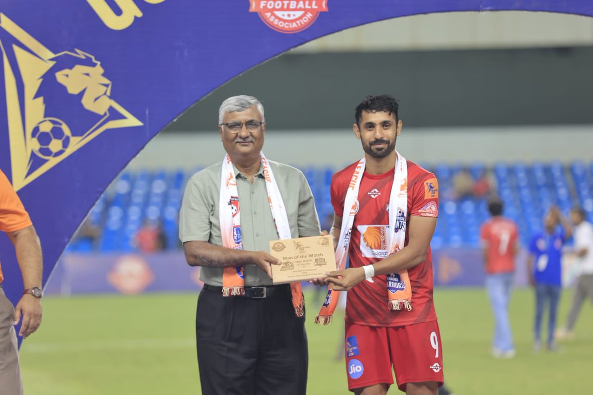 techtrolucknow's tweet image. A historic moment for Techtro Lucknow FC — our very own Ritik Malviya and Rohit Chawla have conquered the Gujarat Super League with their team vadodara warrior FC
Rohit Chawla was also crowned Player of the Match ! 
 Congratulations to the team 🎉💯