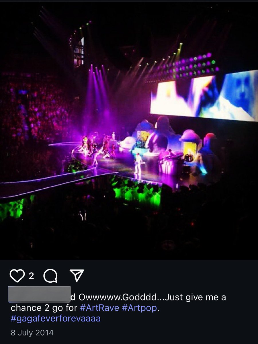 HeavyMetalRay's tweet photo. some good news to share that also made me want to comeback. after a decade of stanning ive finally been blessed with a chance to watch gaga live. i was a literal child when i discovered her and finally the universe has blessed me with this opportunity. i couldnt be more happier🥹 https://t.co/p7wuqJmGAD