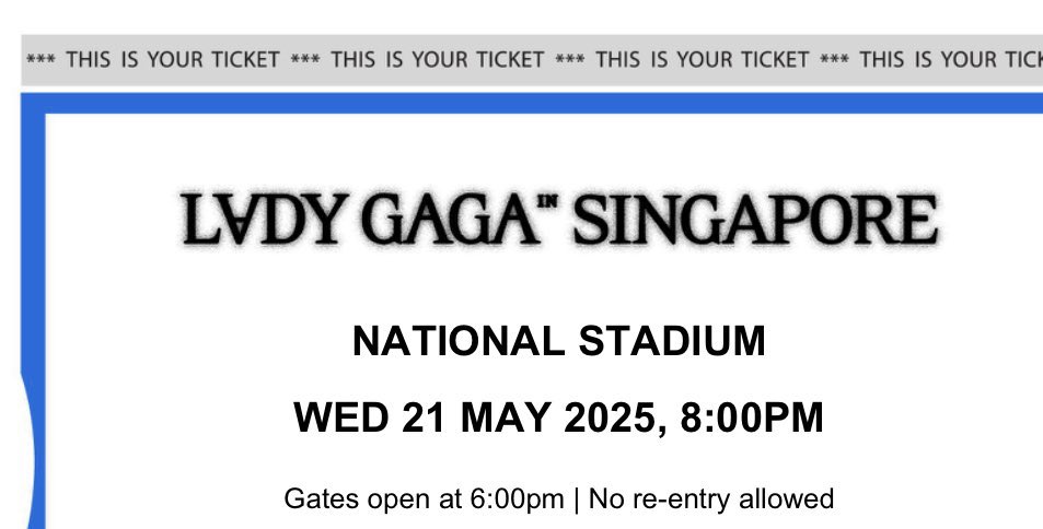 HeavyMetalRay's tweet photo. some good news to share that also made me want to comeback. after a decade of stanning ive finally been blessed with a chance to watch gaga live. i was a literal child when i discovered her and finally the universe has blessed me with this opportunity. i couldnt be more happier🥹 https://t.co/p7wuqJmGAD