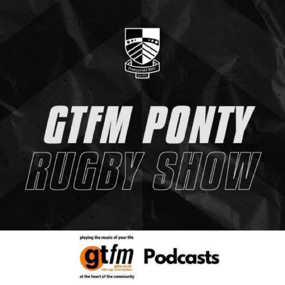 𝐈𝐂𝐘𝐌𝐈 | The Ponty Rugby Show 📻

You can listen to last night’s final <a href="/gtfm_radio/">GTFM</a> Ponty Rugby Show of the season via the link below - it was a packed show brought to you by Guto Davies 🎤

🎧 𝙇𝙞𝙨𝙩𝙚𝙣 𝙝𝙚𝙧𝙚 🔗👉 player.autopod.xyz/899416

#WeArePonty ⚫️⚪️