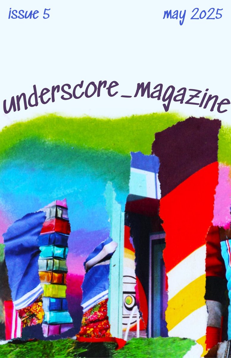 underscore_mag's tweet image. welcoming issue 5 into the world. chock full of stunning work.
thank you so much to our contributors—this wouldn’t be half as fun without you.
link below 👇
