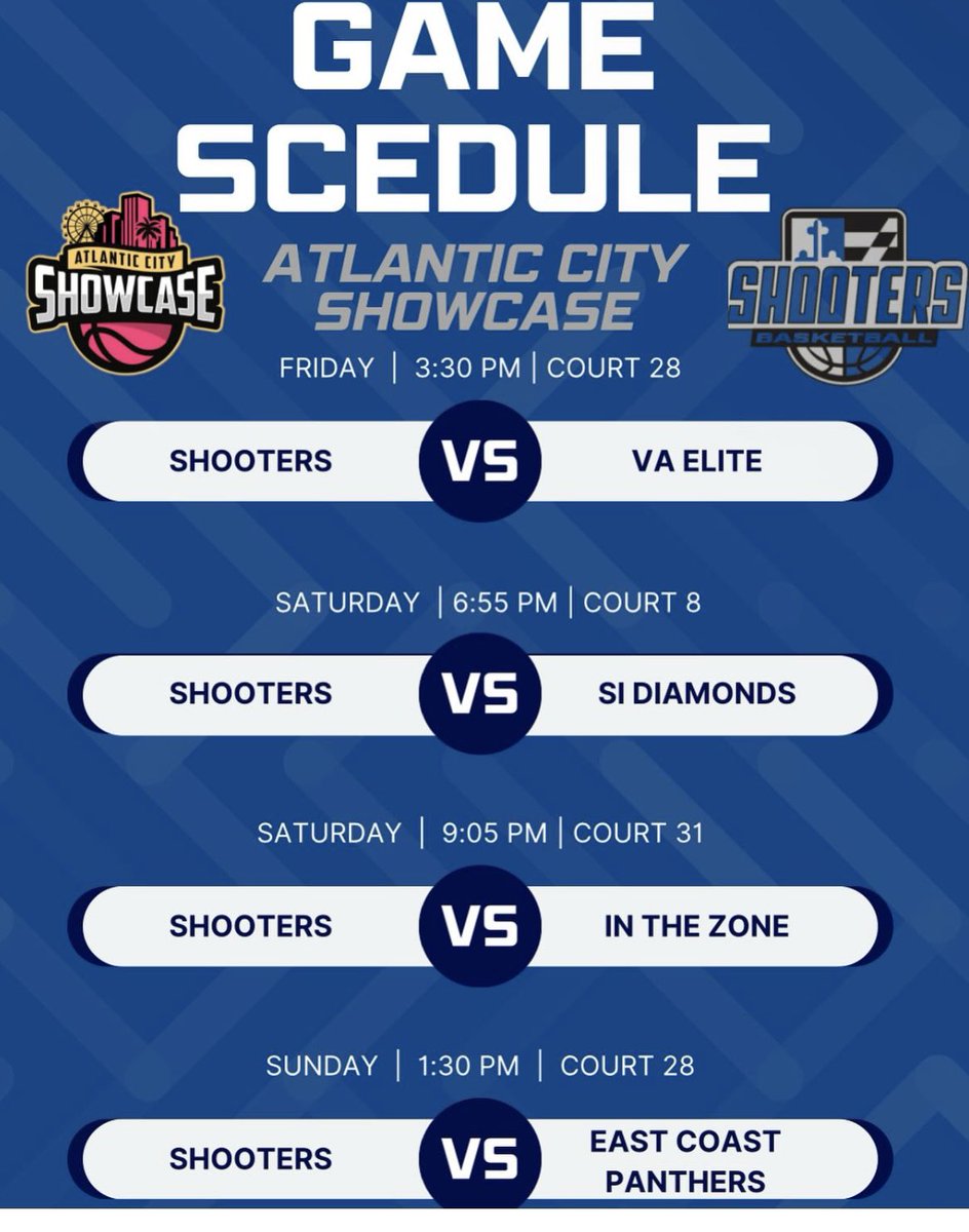 Lady Shooters 16u will be at another LIVE event this weekend. Showcasing their skills! 🔥🏀