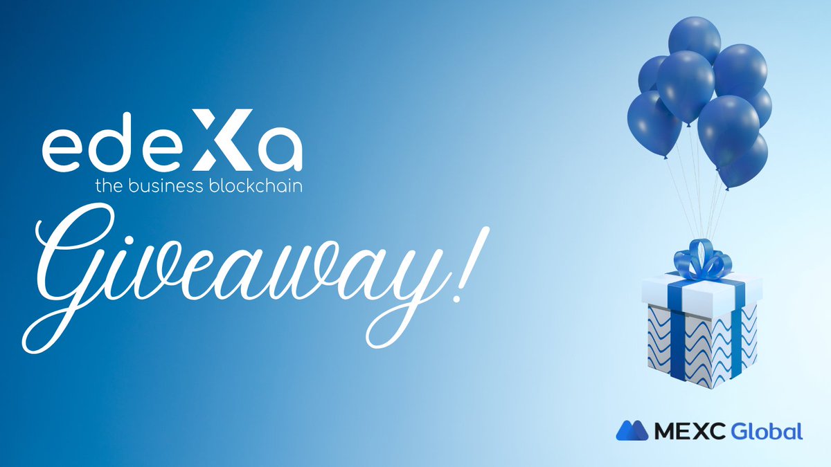 edexablockchain's tweet photo. 🚨 edeXa Trading Challenge on MEXC! 🚨

Want a chance to win $50?

1⃣ Sign up in MEXC using our referral link: https://t.co/Ph25Boge60
2⃣ Buy at least $5 worth of $EDX 
3⃣ HOLD your tokens
4⃣ Comment your MEXC UID below!

 5 random winners will receive $50 in EDX!🎉

Don't miss out!
Deadline: May 22, 2025

Good luck!🍀#Giveaways #GiveawayAlert
