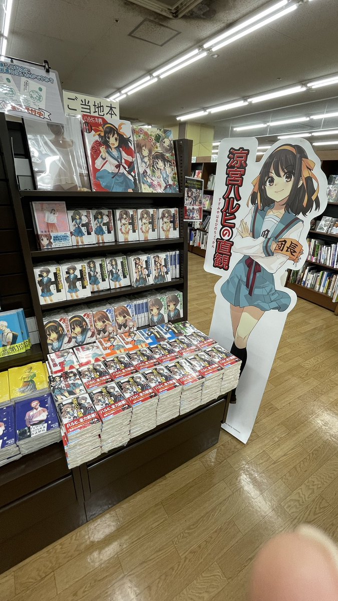 出張中に抜け出してハルヒの聖地巡礼
いつも思うけど現地に行くのって場面と場面の間を見られるのがいいよな