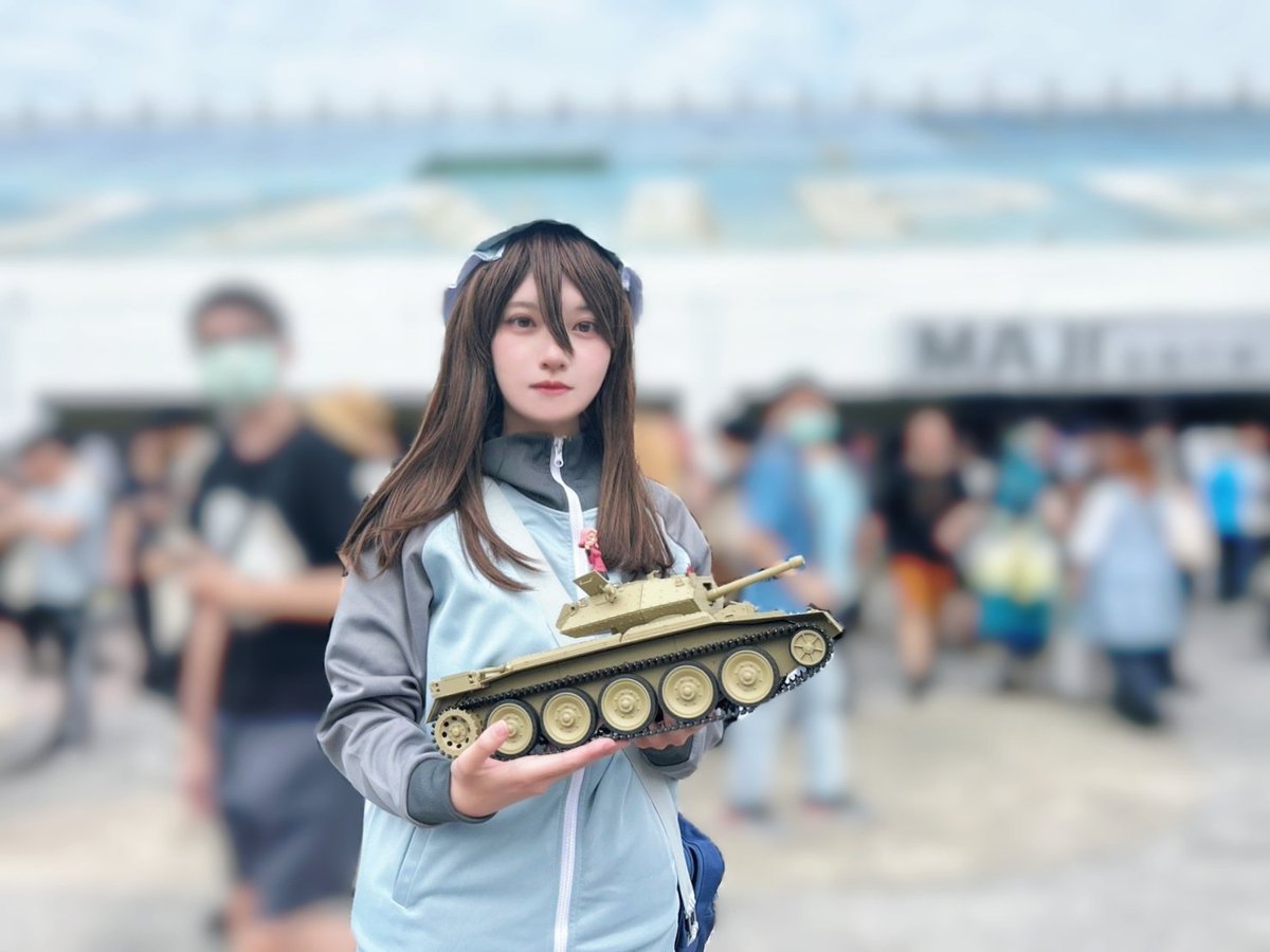 oici831's tweet photo. クルセイダーを借りて写真を撮りました📸
#ガルパン #garupan #GuP #PF42 #cpsplay #コスプレ https://t.co/zagJ2ZQyyg