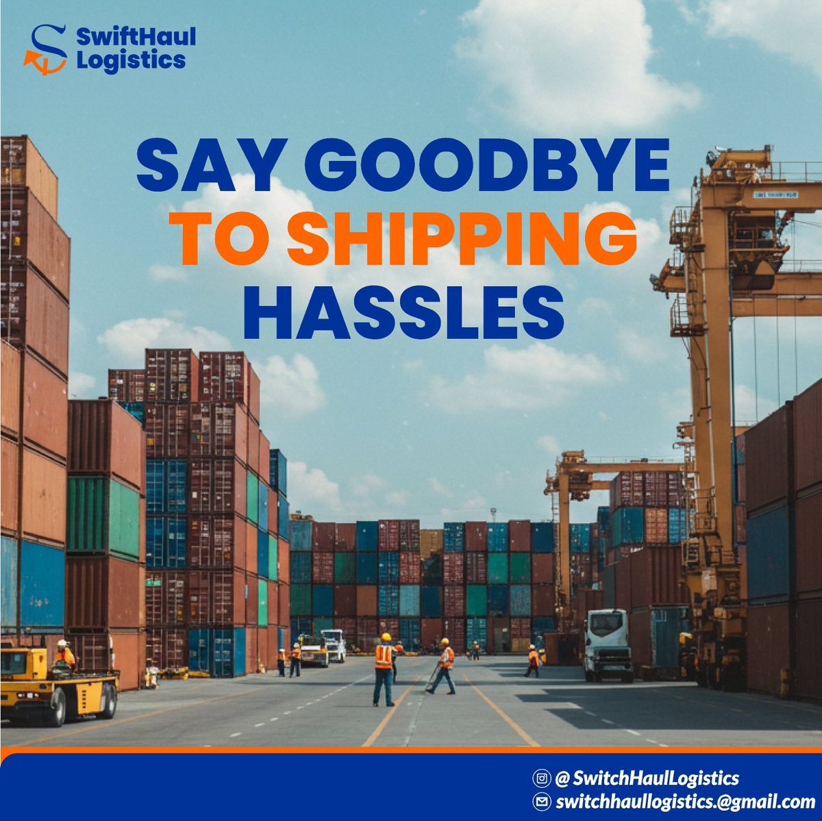 a_phezt's tweet image. Every design choice had to move bold colors, sharp lines, and layouts that speak before you scroll.

Because in logistics, every second counts; And so does every post.

Full Project 👉 behance.net/gallery/225916…

#a_pheztdesign #SwiftHaul #DesignInMotion #Branding #LogisticsDesign