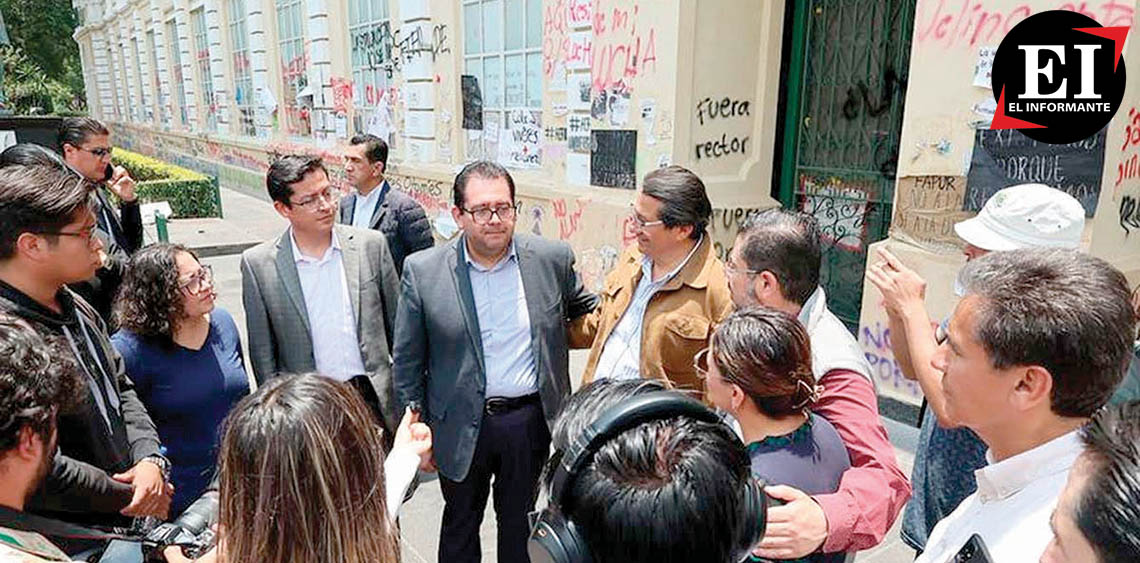 ElInformanteMX's tweet photo. Dialoga #RectorInterino de la @UAEM_MX con #estudiantes

Estuvo acompañado por integrantes del #ConsejoUniversitario y de la #ComisiónEspecial para el #Diálogo.
Tags: @Editor_UAEMex @sintesisuaemex
https://t.co/DQ0uqMgXPp https://t.co/QF5ekXQZWb
