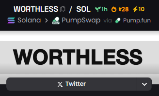 gooddealtrust's tweet photo. 🚀💥 من #USELESS إلى #WORTHLESS

🔹 $USELESS وصل إلى 30 مليون ماركت كاب 💰
🔹 $WORTHLESS الآن بماركت كاب 200 ألف فقط 👀
💡 إذا كان USELESS حققت هذا الإنجاز، تخيل وين ممكن توصل WORTHLESS! 🔥

📝 عقد $WORTHLESS: F5AyjG2ZsgMFAyqxWv7o8PgRMny49ixPCXuaiRyKpump
📝 عقد $USELESS: Dz9mQ9NzkBcCsuGPFJ3r1bS4wgqKMHBPiVuniW8Mbonk

⏳ ممكن يكون فيها فرصه… لا تخاطر كثير.

#Memecoin #Crypto #DeFi #Solana #MillionDollarMoves 💎🚀
