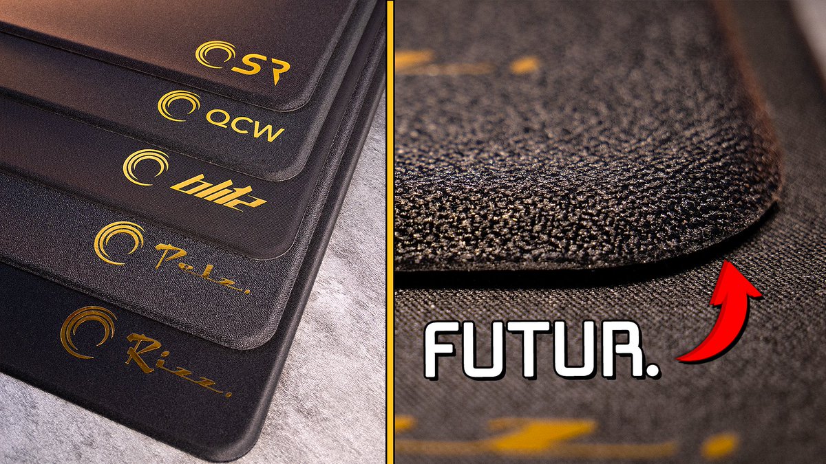 Ma review sur les nouveaux tapis de <a href="/LaondaShop/">LA ONDA</a>, la line-up "Molten Edge", une petite révolution chez les tapis de souris Esport
Vidéo ➡️ youtu.be/9ma3RvLstp4 (with 🇬🇧 subs)