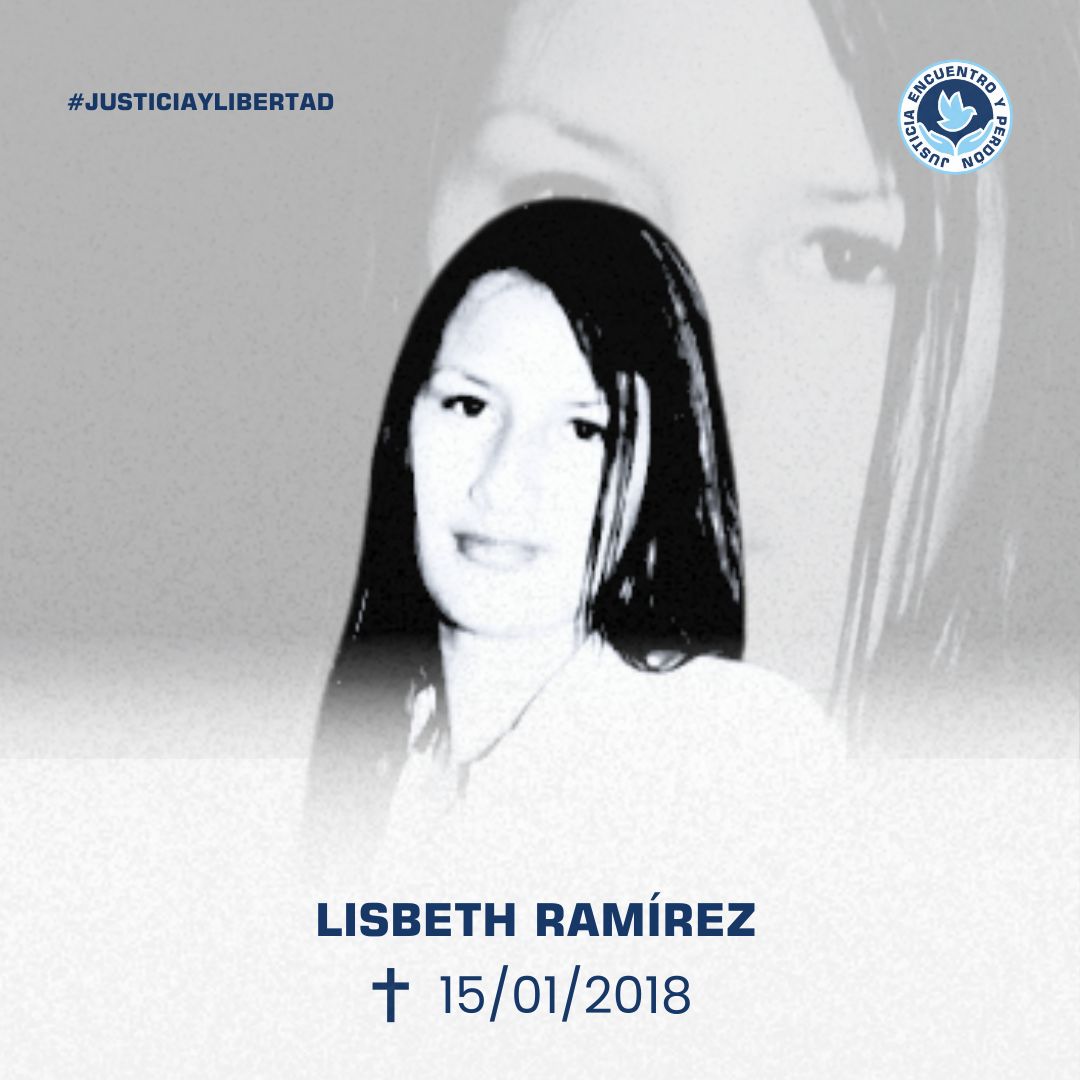El 15 de enero de 2018, Lisbeth Andreina Ramírez, de 29 años, fue asesinada a manos de un grupo combinado de diferentes cuerpos de seguridad del Estado. Su vida fue arrebatada en un acto de violencia que sigue impune. Hoy su memoria permanece viva, y su familia continúa exigiendo