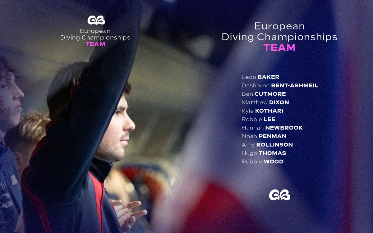 The European stage awaits ✨

An 11-strong British team will travel to Turkey next week for the <a href="/EuroAquatics/">European Aquatics</a> Diving Championships 🇬🇧

Full info below 📲
aquaticsgb.com/news/diving-ne…