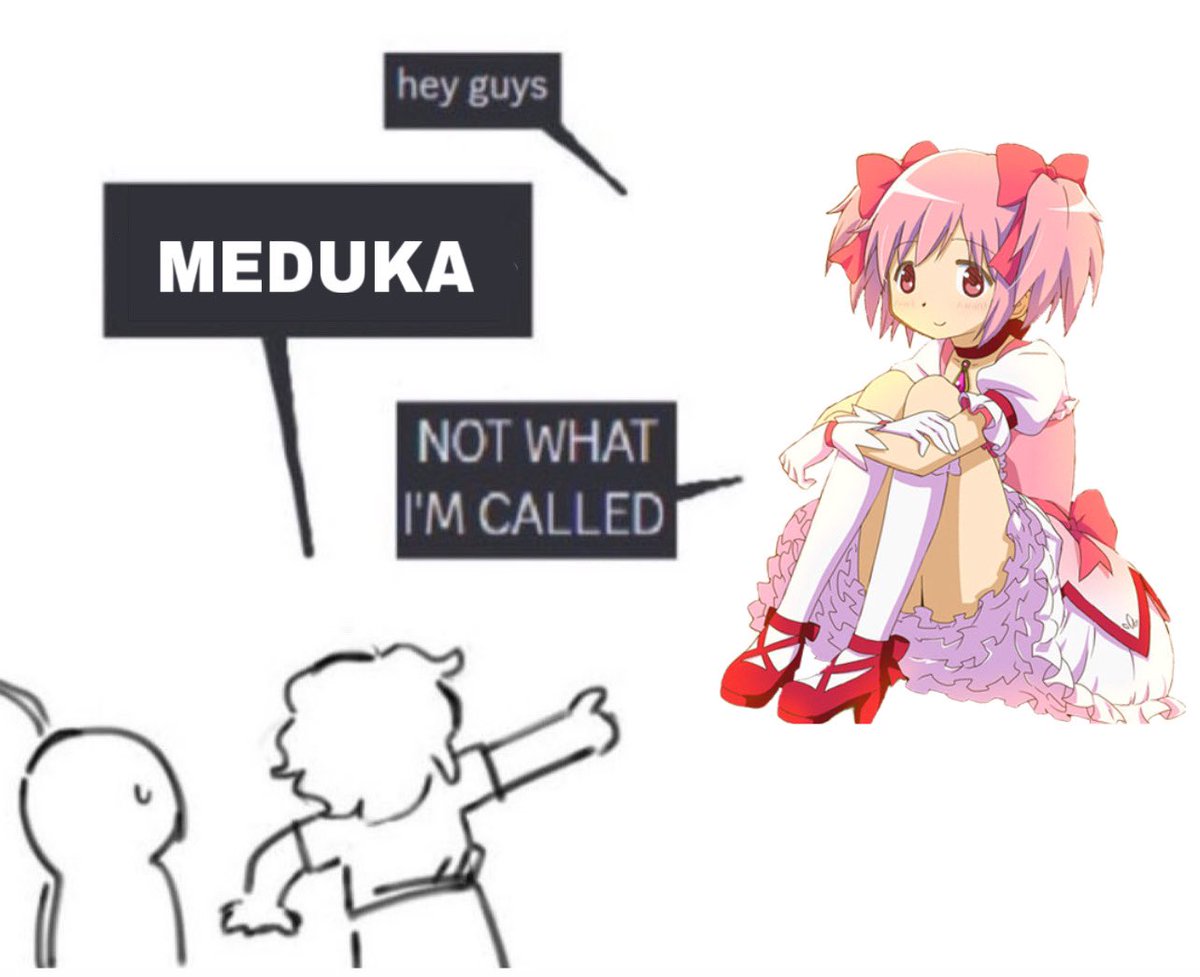 Madoka 💘 (@meduka_ebooks) on Twitter photo 