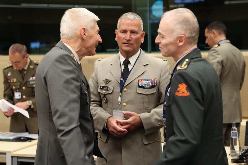 Chairman of the EU Military Committee (@chairmaneumc) on Twitter photo 🇪🇺 #EUMC meeting at highest military strategic level after opening remarks by <a href="/kajakallas/">Kaja Kallas</a> and <a href="/KubiliusA/">Andrius Kubilius</a>. United, European CHODS are working through a shared vision for European Readiness 2030. In an era of rapid geopolitical shifts, the #EU is stepping up to protect its citizens 🇪🇺 #EUMC meeting at highest military strategic level after opening remarks by <a href="/kajakallas/">Kaja Kallas</a> and <a href="/KubiliusA/">Andrius Kubilius</a>. United, European CHODS are working through a shared vision for European Readiness 2030. In an era of rapid geopolitical shifts, the #EU is stepping up to protect its citizens