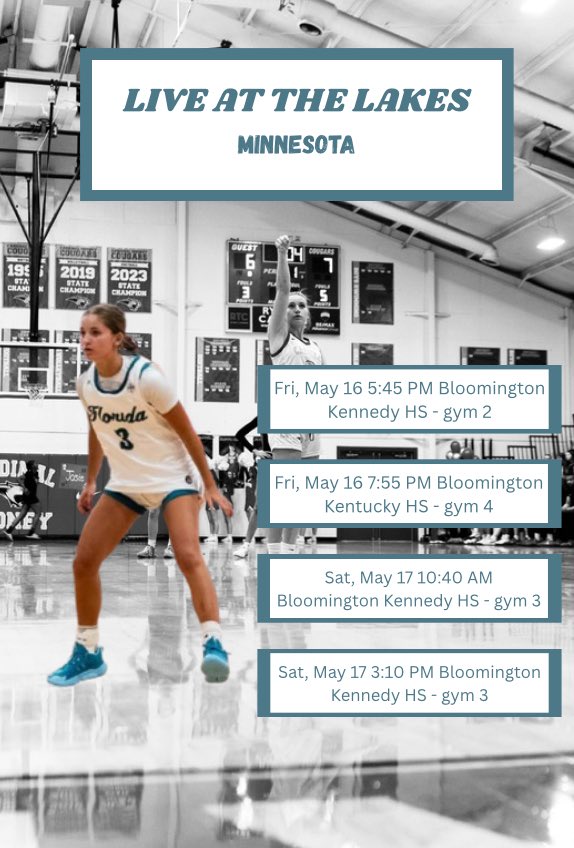 Come check my team and I out this weekend!
