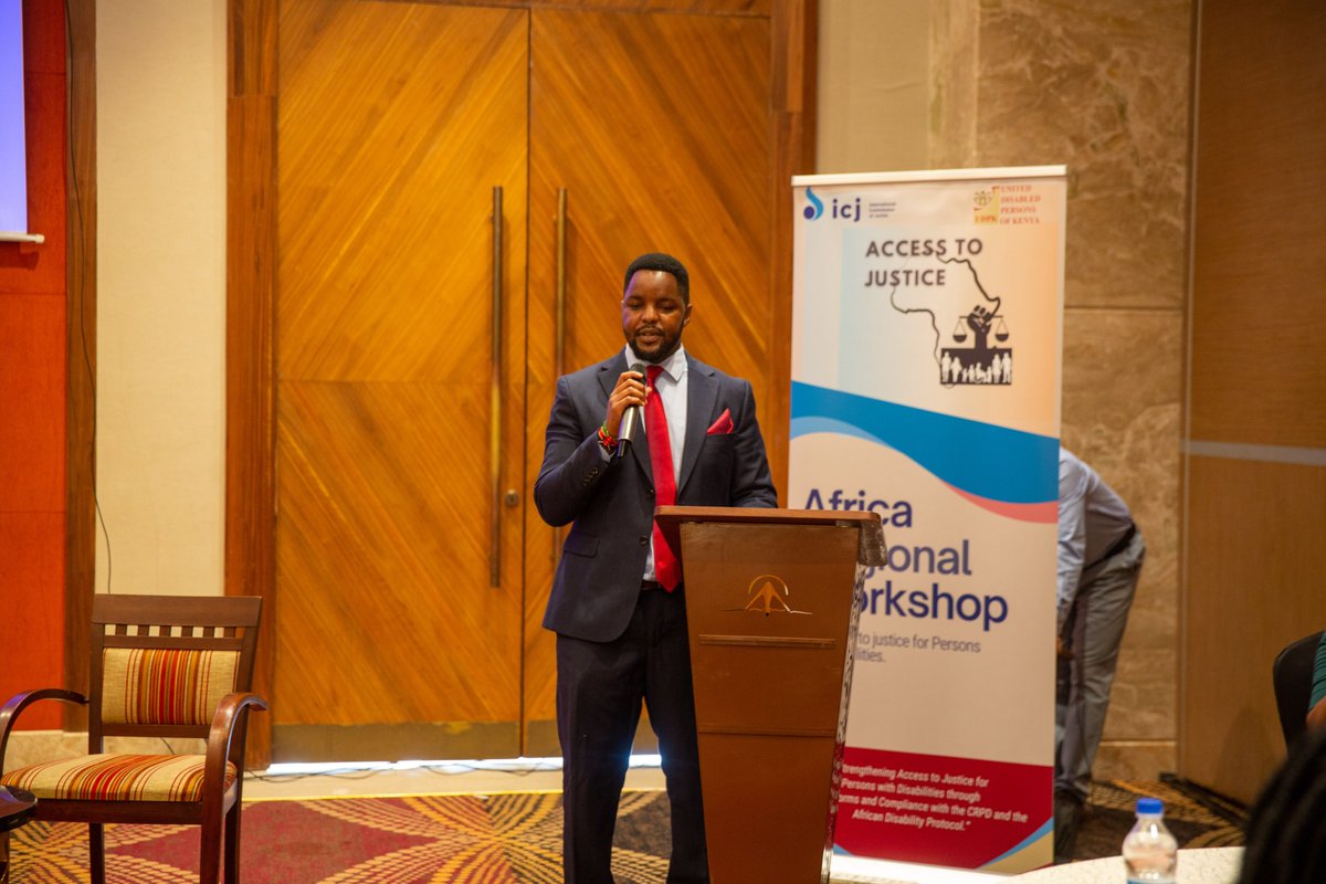 "The regulations will help ensure physical accessibility of the courts, ensure that the procedures prescribed, also put in place the aspirations, the requirements and accommodation of people with different types of disabilities," - Wilson Macharia, Legal Adviser at <a href="/ICJ_Africa/">International Commission of Jurists - Africa</a>