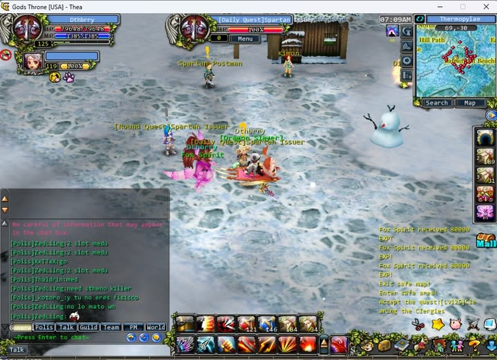 Posssyyy's tweet photo. Did you miss Godswar Online? Let’s play again with this newly open server. Now rebranded as GodsThrone. Website Link: https://t.co/yvq9nmjvy6
Check our discord for the updates and upcoming promos and events. https://t.co/PwD9hQj5hi
#GodsThrone https://t.co/IA01Bdav1G