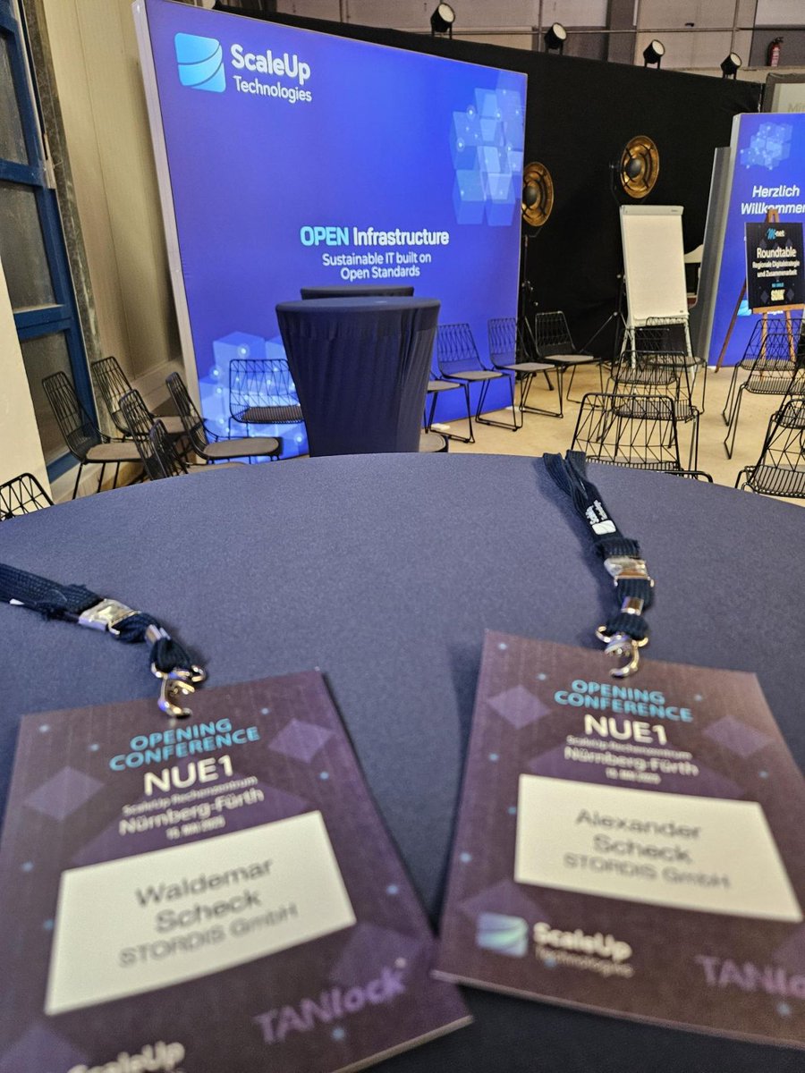 STORDIS – The Open Networking Expert (@stordis_gmbh) on Twitter photo 🎉 We’re excited to be at the #ScaleUp event today in #Fürth!
A sincere thank you to <a href="/scaleup/">ScaleUp Technologies</a> for the invitation and continued partnership. We're honored to join the celebration of a major milestone — the grand opening of your first data centre in southern Germany! 🏢💡 🎉 We’re excited to be at the #ScaleUp event today in #Fürth!
A sincere thank you to <a href="/scaleup/">ScaleUp Technologies</a> for the invitation and continued partnership. We're honored to join the celebration of a major milestone — the grand opening of your first data centre in southern Germany! 🏢💡