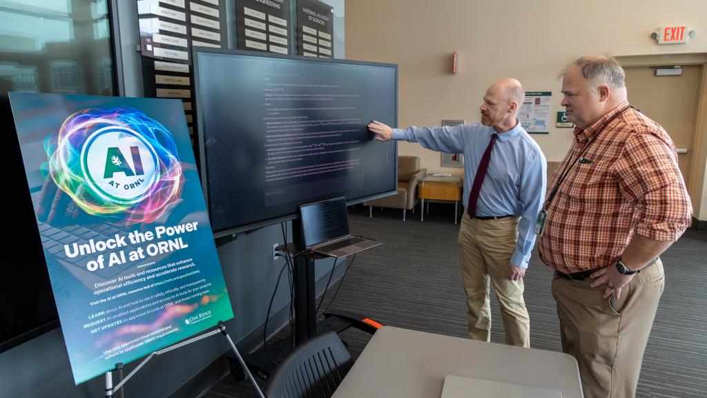 ORNL Computing & Computational Sciences (@ornlcomputing) on Twitter photo More than 200 AI experts and domain scientists gathered at <a href="/ORNL/">Oak Ridge Lab</a> for an inspiring AI expo focused on the groundbreaking advancements reshaping scientific research globally.
🔗 More details: bit.ly/4dnXu12 More than 200 AI experts and domain scientists gathered at <a href="/ORNL/">Oak Ridge Lab</a> for an inspiring AI expo focused on the groundbreaking advancements reshaping scientific research globally.
🔗 More details: bit.ly/4dnXu12