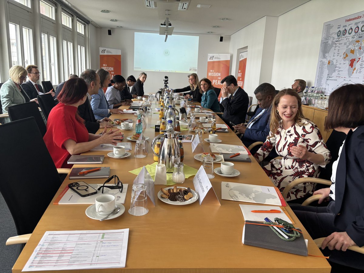 Zentrum für Internationale Friedenseinsätze (ZIF) (@zif_berlin) on Twitter photo Just started: This year‘s International Advisory Board Meeting with our Board members from intl organisations and experts like <a href="/UN/">United Nations</a> <a href="/UNPOL/">United Nations Police</a> <a href="/NATO/">NATO</a> <a href="/ComdtKAIPTC/">Commandant KAIPTC</a> <a href="/CrisisGroup/">Crisis Group</a> <a href="/_AfricanUnion/">African Union</a> <a href="/ChallengesForum/">Challenges Forum</a> Just started: This year‘s International Advisory Board Meeting with our Board members from intl organisations and experts like <a href="/UN/">United Nations</a> <a href="/UNPOL/">United Nations Police</a> <a href="/NATO/">NATO</a> <a href="/ComdtKAIPTC/">Commandant KAIPTC</a> <a href="/CrisisGroup/">Crisis Group</a> <a href="/_AfricanUnion/">African Union</a> <a href="/ChallengesForum/">Challenges Forum</a>