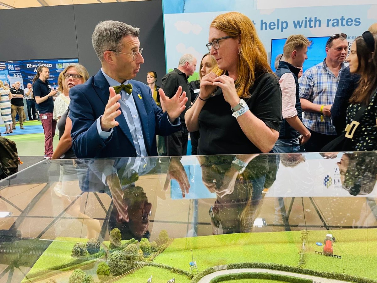 AFBI (@afbi_ni) on Twitter photo Day 2 continues @balmoralshow with a visit from the Minister of Agriculture, Environment & Rural Affairs <a href="/AndrewMuirNI/">Andrew Muir MLA</a> to the AFBI stand.  Welcomed by <a href="/AFBI_CEO/">Stanley McDowell</a> and Directors he met with staff from across the Institute who updated him on important ongoing research.
#BalmoralShow Day 2 continues @balmoralshow with a visit from the Minister of Agriculture, Environment & Rural Affairs <a href="/AndrewMuirNI/">Andrew Muir MLA</a> to the AFBI stand.  Welcomed by <a href="/AFBI_CEO/">Stanley McDowell</a> and Directors he met with staff from across the Institute who updated him on important ongoing research.
#BalmoralShow