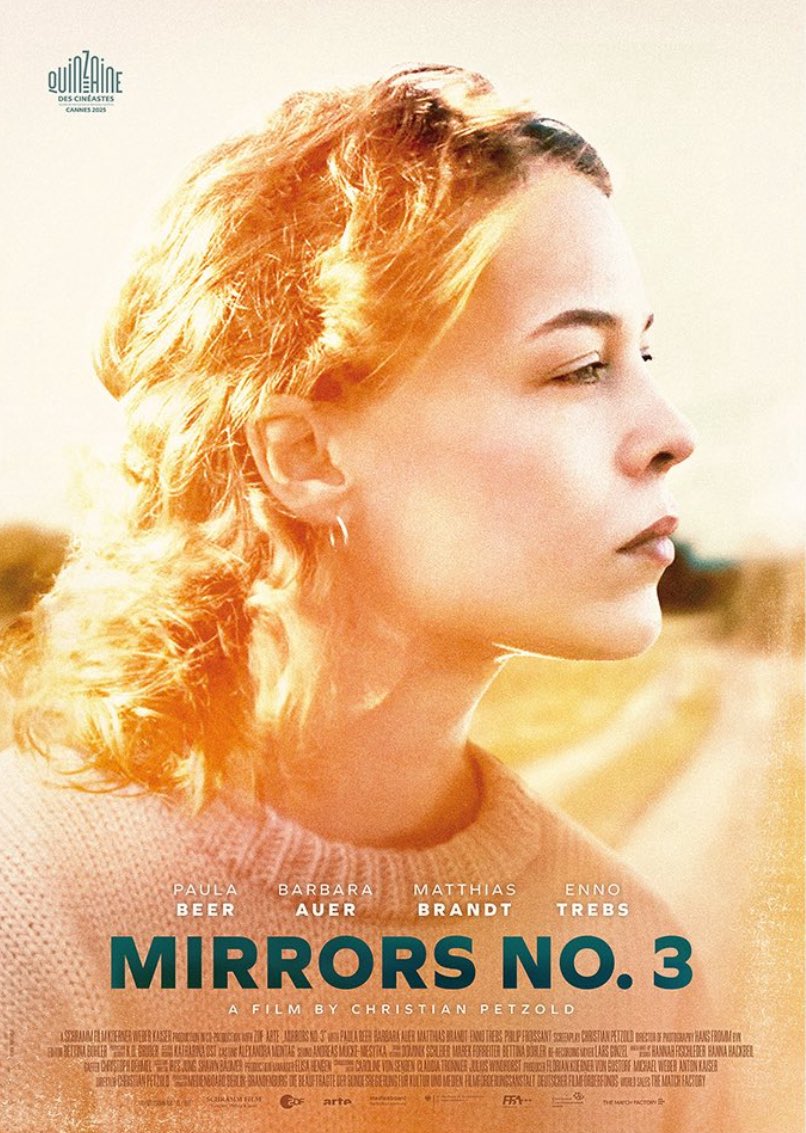 The first poster for Christian Petzold’s Mirrors No. 3 starring Paula Beer.

We named it one of our 20 most-anticipated Cannes 2025 premieres: thefilmstage.com/our-20-most-an…