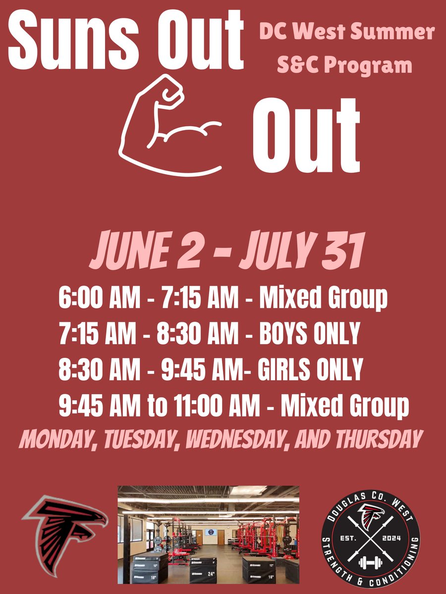 Make sure you are registered for our Summer S&amp;C Program! 

We currently have 142 high school student athletes signed up and ready to roll!

Sign up link closes this Sunday at 11:59 PM. Don't miss out!