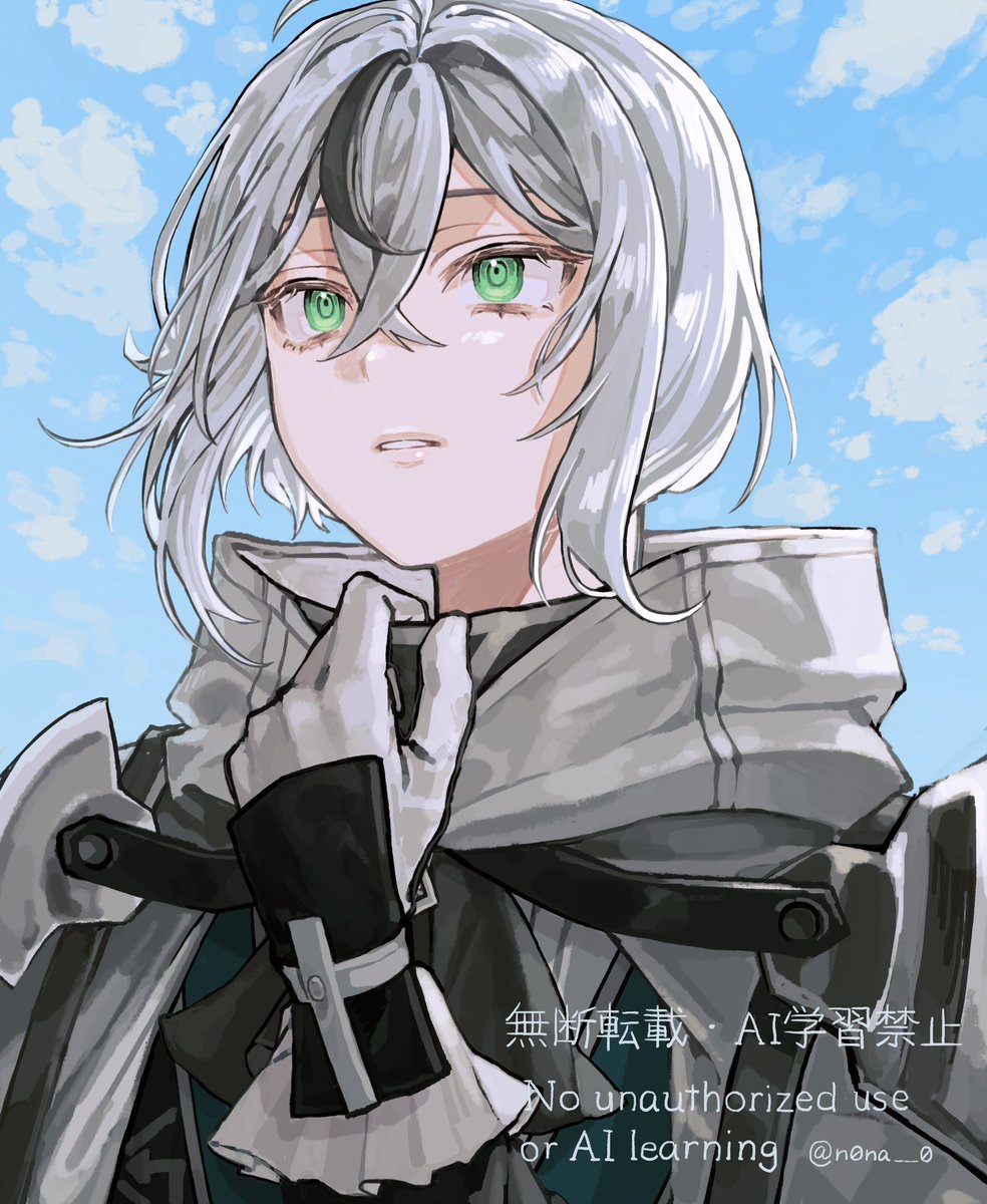 モリィさん、青空が似合う