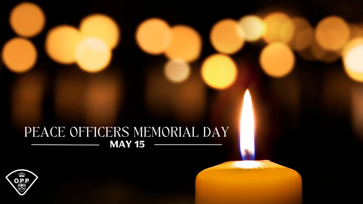 May 15th is Peace Officers Memorial Day. Today, we honour the brave individuals who have lost their lives or been injured in the line of duty. Their selfless service and unwavering commitment to safe communities will always be remembered. We are forever grateful for their