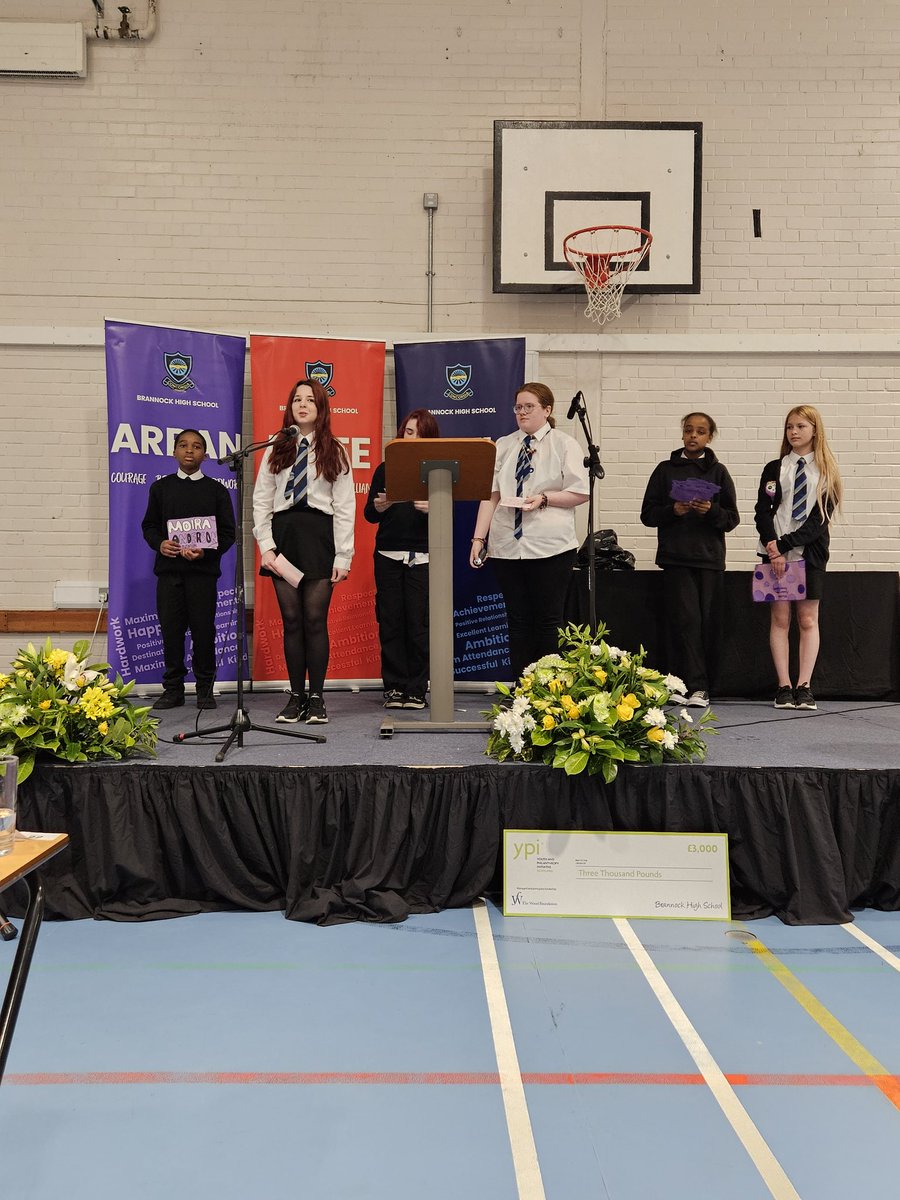 BrannockSS_RMPS's tweet image. #YpiFinal, another finalist was the Moira Anderson Foundation @MAFAirdrie. The team did an outstanding job of sharing what this charity does, focusing on the issue of abuse. A fantastic presentation! Well done 👏 @ypi_scotland @brannock_high