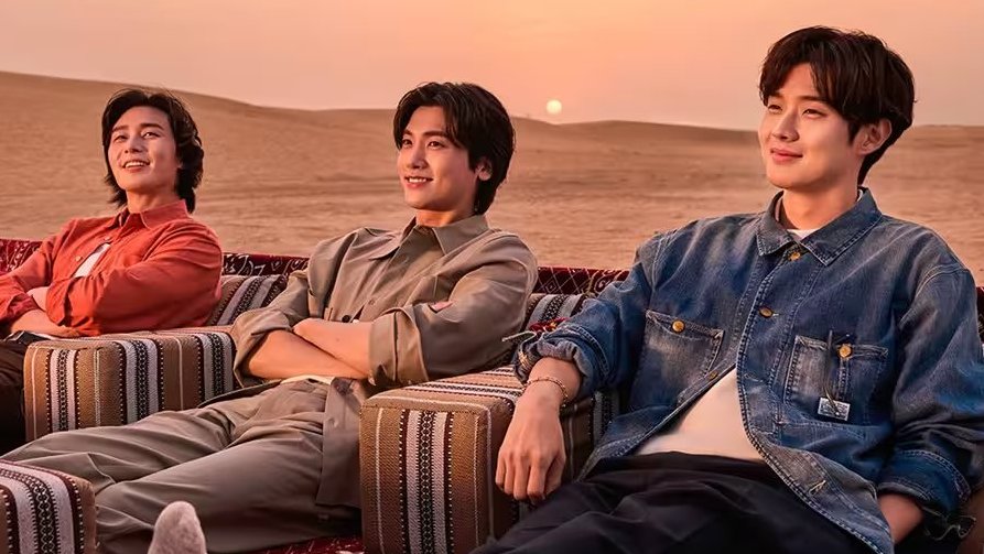The Dubai Economy and Tourism Department released a special video titled 'Dubai, Who's Ready?' featuring 3 popular Korean actors, #ParkSeojoon, Park Hyungsik and #ChoiWooshik. The 3, who share a close friendship even in their private lives, star together in this video, which is a