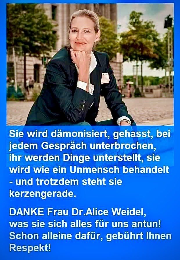 Meinen Respekt hat sie schon lange...🙏💙🙏