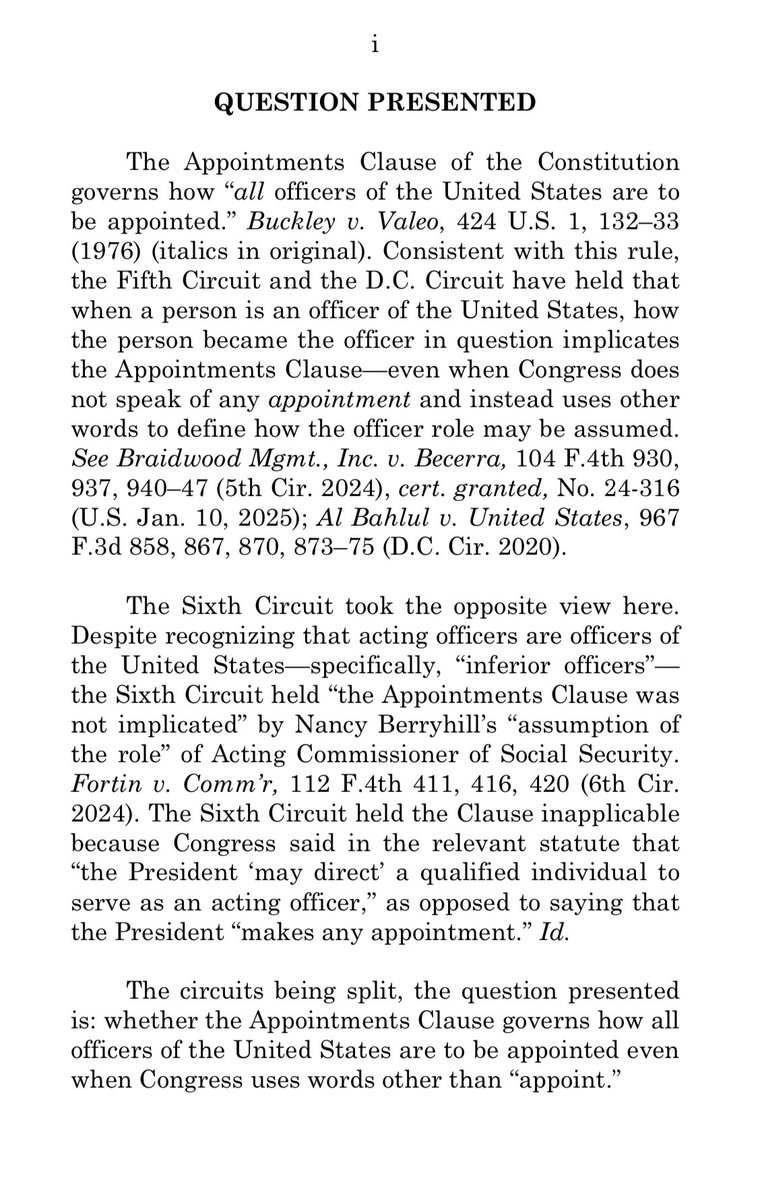 Subbaraman PLLC (@subblaw) on Twitter photo Pleased to discover <a href="/SCOTUSblog/">SCOTUSblog</a> is tracking a certiorari petition of mine. Also nice to discover that the petition raises one of the most straightforward issues among all petitions being tracked. #appellatetwitter
scotusblog.com/cases/case-fil…
See also: cato.org/legal-briefs/f… Pleased to discover <a href="/SCOTUSblog/">SCOTUSblog</a> is tracking a certiorari petition of mine. Also nice to discover that the petition raises one of the most straightforward issues among all petitions being tracked. #appellatetwitter
scotusblog.com/cases/case-fil…
See also: cato.org/legal-briefs/f…