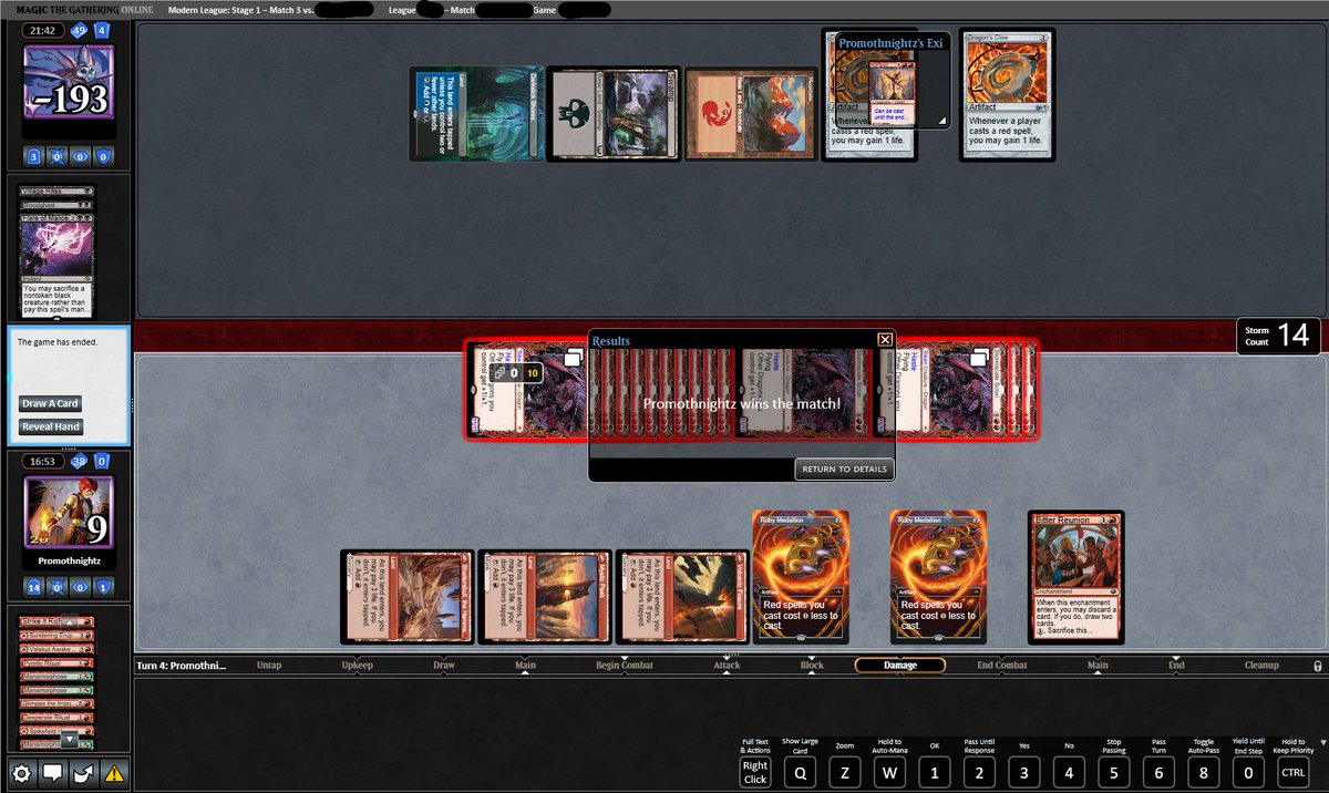 DeltaMoth's tweet image. This silly red deck is a bit alright you know