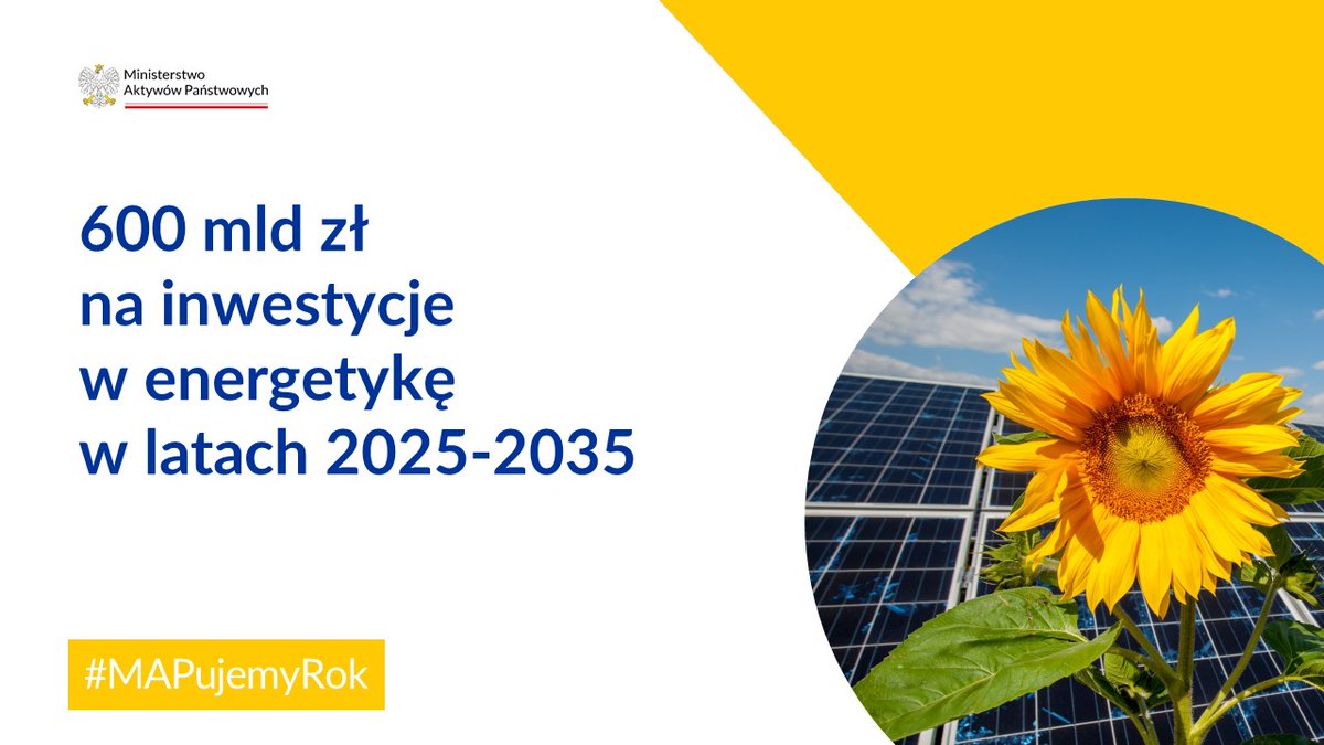 #MAPujemyRok
🔹.<a href="/GrupaORLEN/">ORLEN</a> – inwestycje o wartości 350-380 mld zł;
🔹.<a href="/TauronPE/">TAURON</a>  – inwestycje na kwotę ok. 100 mld zł;
🔹.<a href="/Grupa_Enea/">Enea</a>  – inwestycje o wartości 107,5 mld zł;
🔹.<a href="/Grupa_PGE/">PGE Polska Grupa Energetyczna</a> – 18 mld zł na magazynowanie energii,
a 75 mld zł na jej dystrybucję. Wartość pozostałych