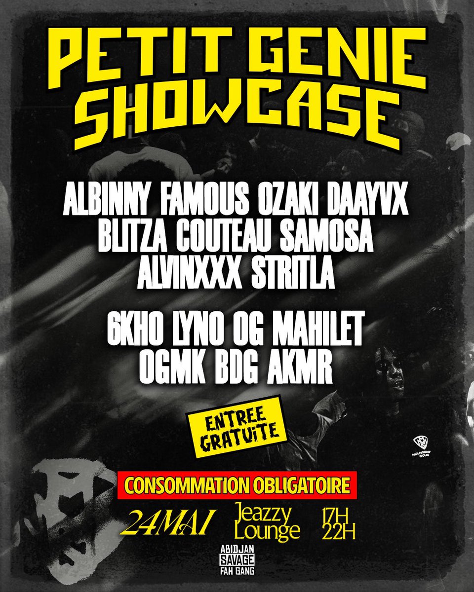 JE RAMÈNE TOUTE LA NEW WAVE CE 24 MAI !!!