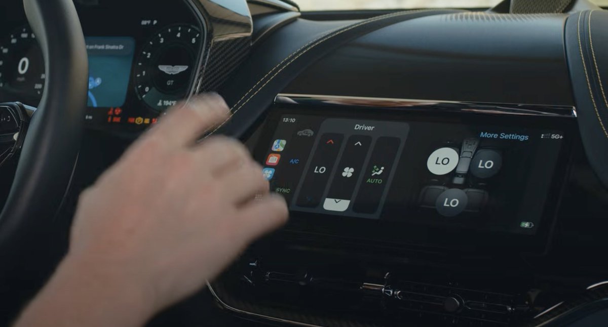 CharlesPattson's tweet photo. First look at CarPlay Ultra from our friends at Apple 🔥 https://t.co/F8SPOBpBW3