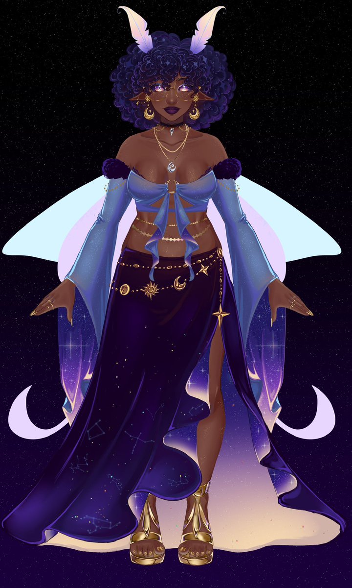 Revamping my model, I wonder how many times I’ll change it before I get to rig her 😅 (right is after)