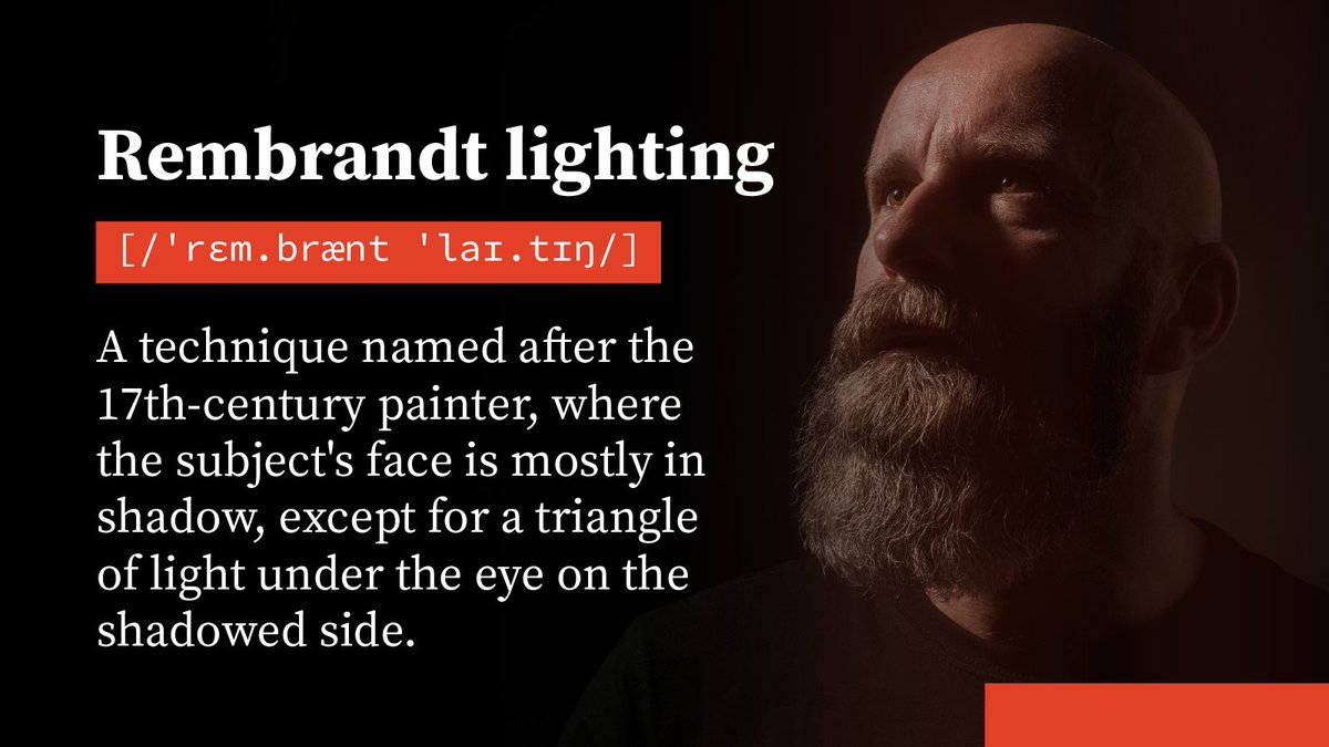 IdealInsight's tweet photo. New month, new jargon to decode and we're kicking things off with a classic: Rembrandt Lighting.

You’ve probably seen it in portraits and didn’t even know it had a name. That’s where we come in. We’re here to break down the lingo so you don’t have to Google it mid-shoot 👇 https://t.co/5klj8ZO5wA