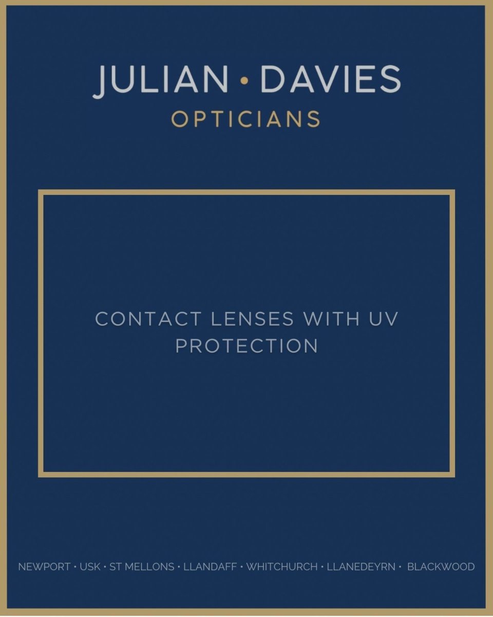 JulianDaviesOpt's tweet image. UV exposure can be a risk to your eyes and vision, so many contact lens manufacturers now include UV filters in their lenses. Whether you wear dailies or monthlies, toric or multifocals, we will be able to recommend contact lenses to protect you from UV. #SunAwarenessWeek