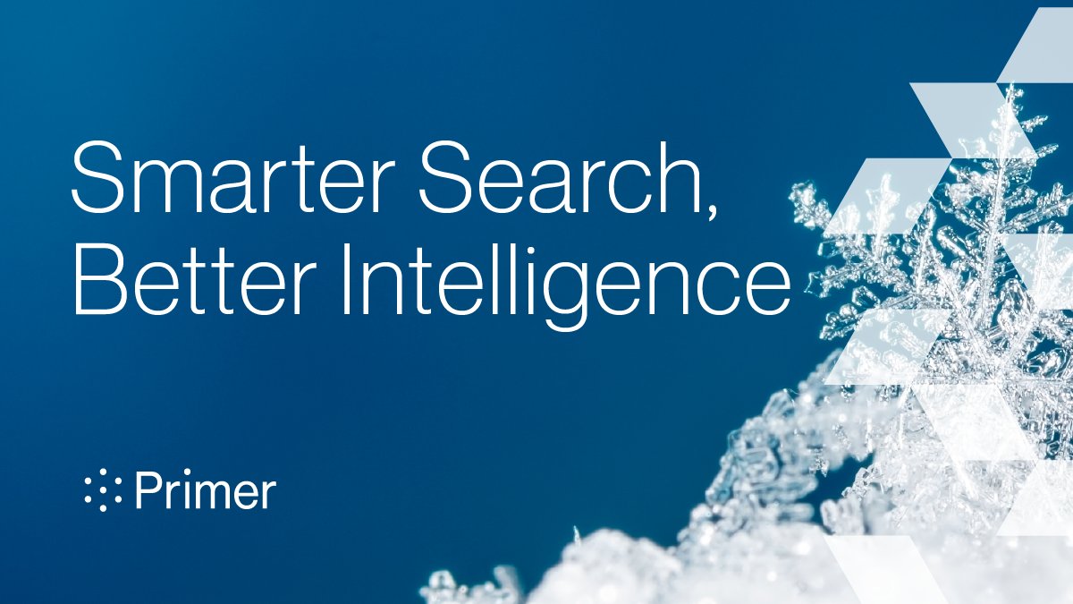 primer_ai's tweet image. Intelligence analysts are drowning in data. AI is transforming how they search, find, and act on what matters most — fast.
Read our new white paper on semantic search, hybrid models, RAG and LLMs in national security.
📄 Download: primer.ai/resource/smart…
#AI #NatSec #AIforDefense