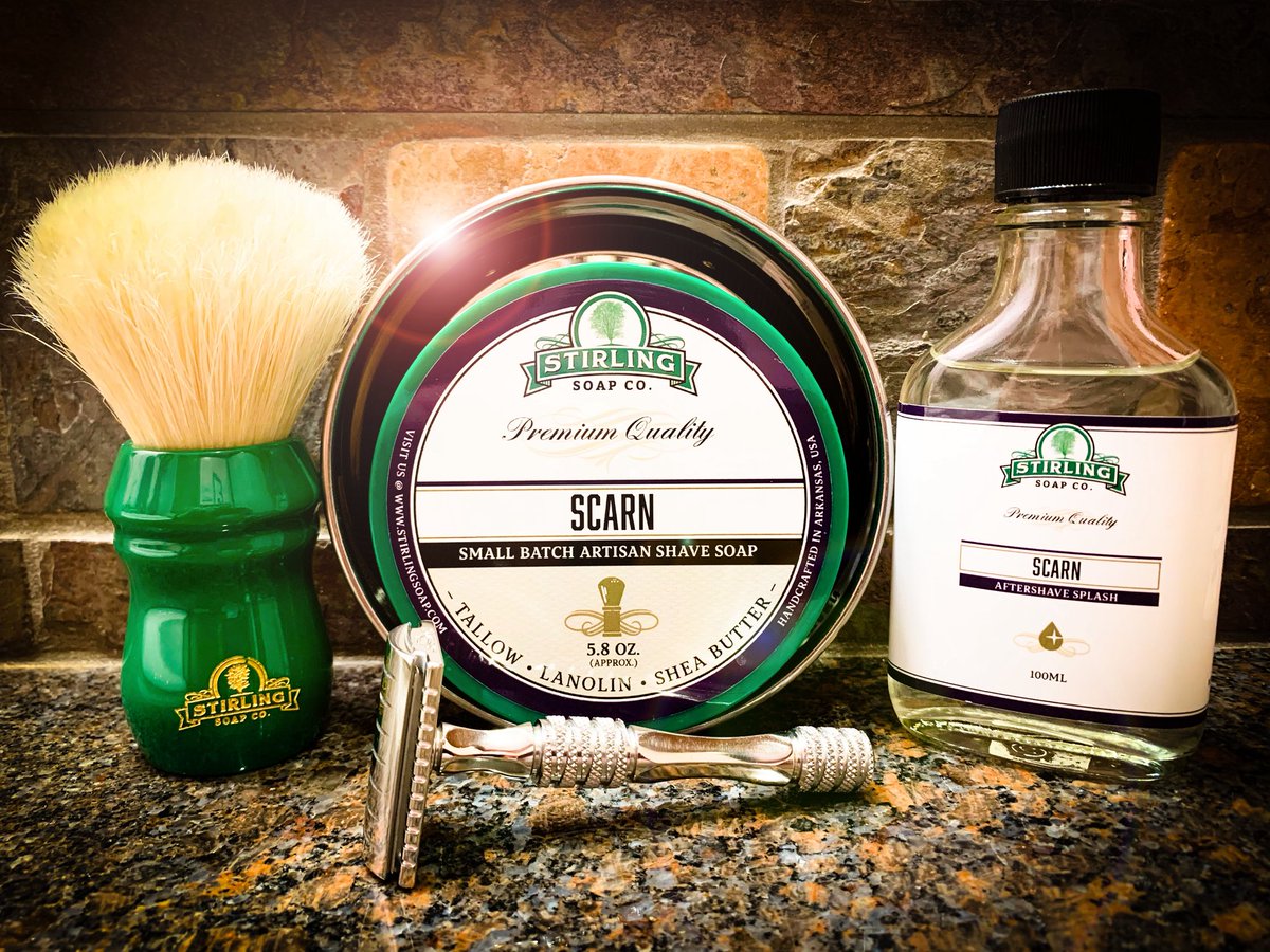 Dougie’s Shavin (@dougiesshavin) on Twitter photo SOTD Stirling Dallas Handle DE
Stirling Soap Co. - Scarn
HC&C Stainless Steel Shave Bowl
Stirling Zenith 31mm Boar
<a href="/stirlingsoap/">Stirling Soap Co.</a>
@hendrixclassics SOTD Stirling Dallas Handle DE
Stirling Soap Co. - Scarn
HC&C Stainless Steel Shave Bowl
Stirling Zenith 31mm Boar
<a href="/stirlingsoap/">Stirling Soap Co.</a>
@hendrixclassics