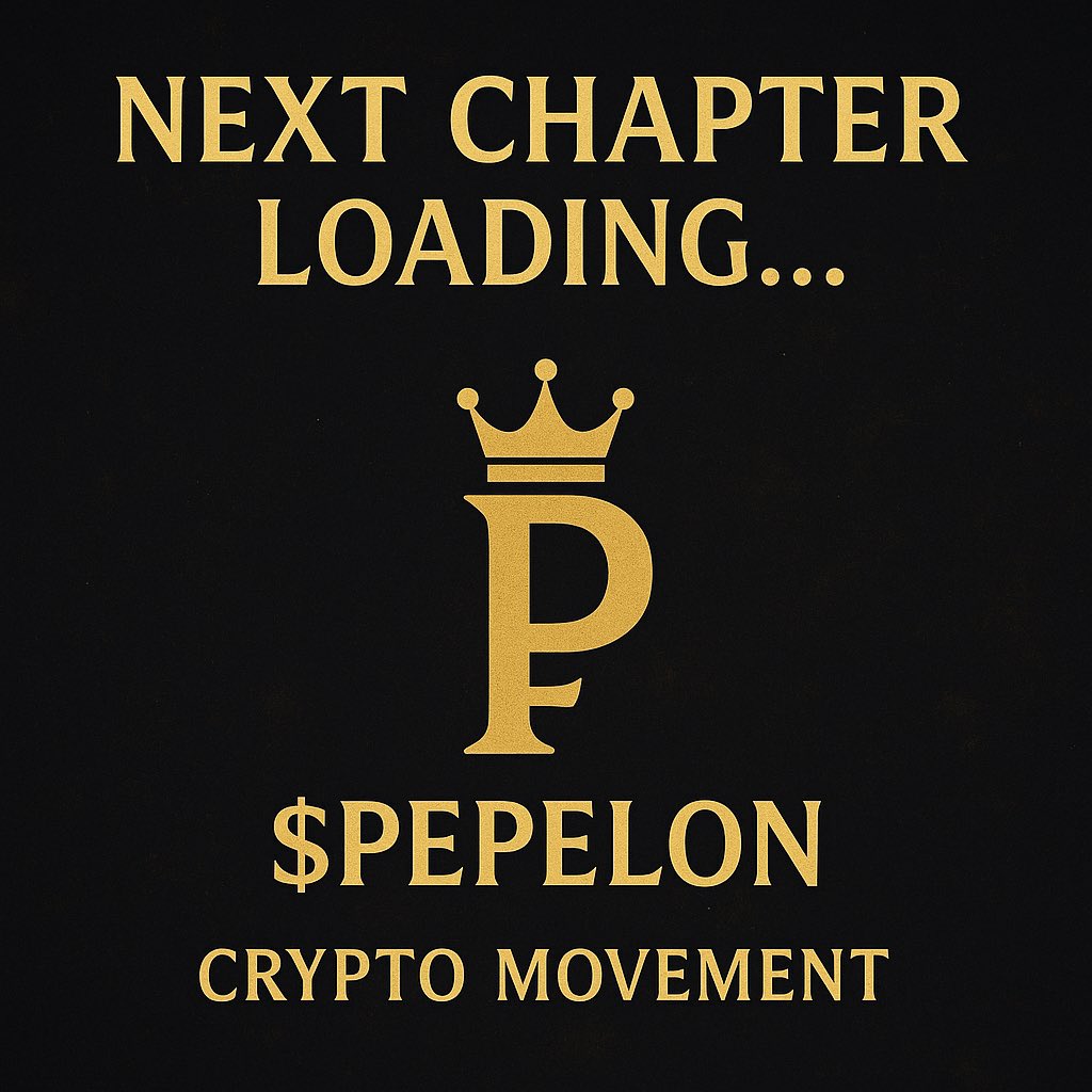 ThePepelon's tweet photo. Sometimes silence doesn’t mean we’re gone.
It means we’re building.
We’re not chasing numbers.
We’re shaping something that lasts.
$PEPELON
Next chapter loading…
#PEPELON #NextChapter #CryptoMovement #BuiltNotBotted https://t.co/rNo6j4BOvG