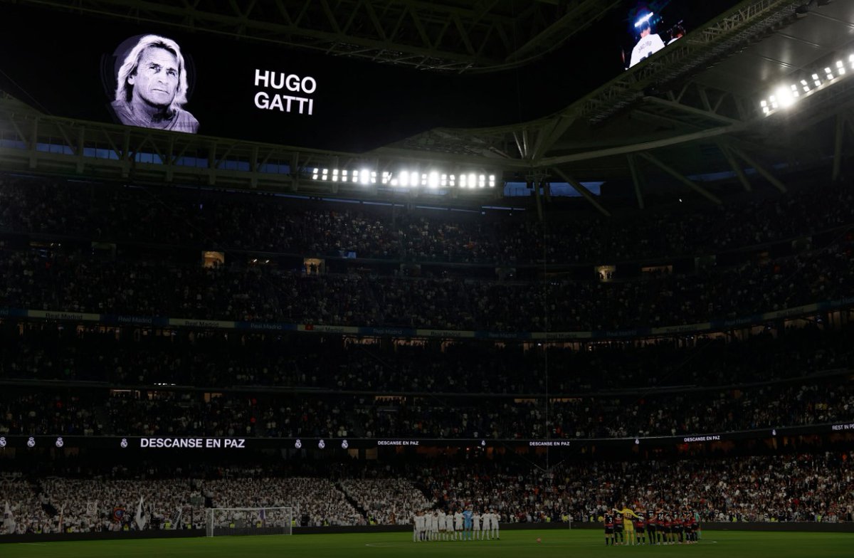 No quiero entrar en conflictos sin sentido pero ayer el <a href="/realmadrid/">Real Madrid C.F.</a> , en un gesto de grandeza, rindió homenaje a Hugo Orlando Gatti. Me sorprendió mucho la ausencia de un reconocimiento similar en Boca , donde Gatti fue Ídolo. A veces, el respeto se muestra en los detalles.