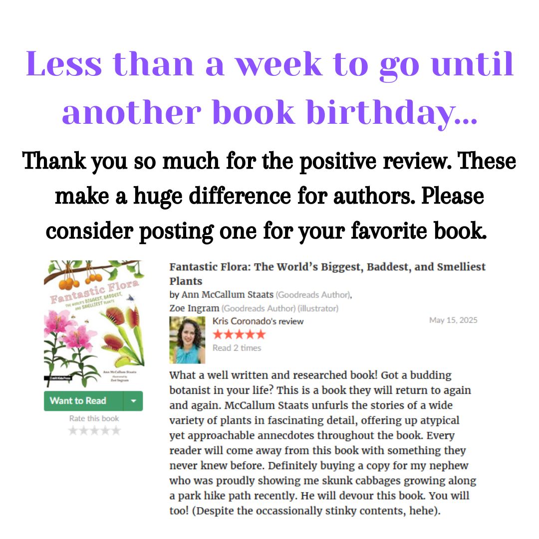 Books are often sold through word of mouth. So, when you post a review about a book that brought you joy, this spreads the good news. Thank you to @kriscoronadowrites who is the author of the amazing Lighthouse Ladies, a debut picture book that has earned starred reviews.