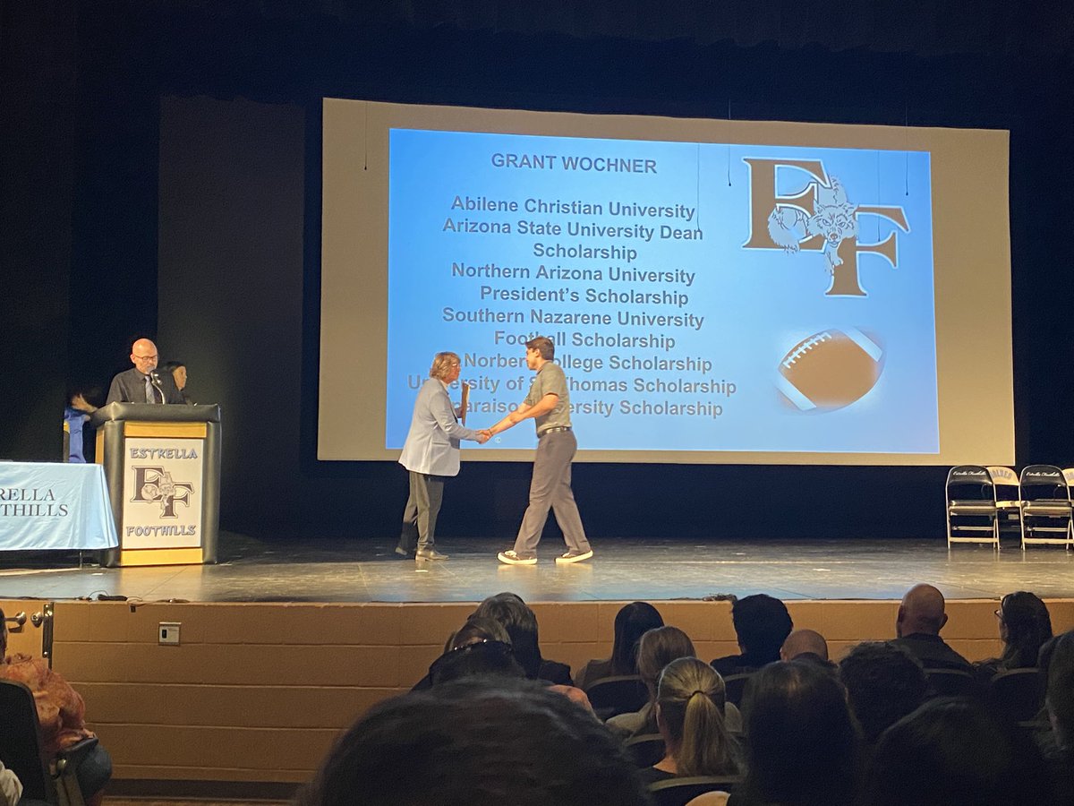 Senior Night 2025 - Next week will be his last walk across the big stage. <a href="/GrantWochner/">Grant Wochner</a>